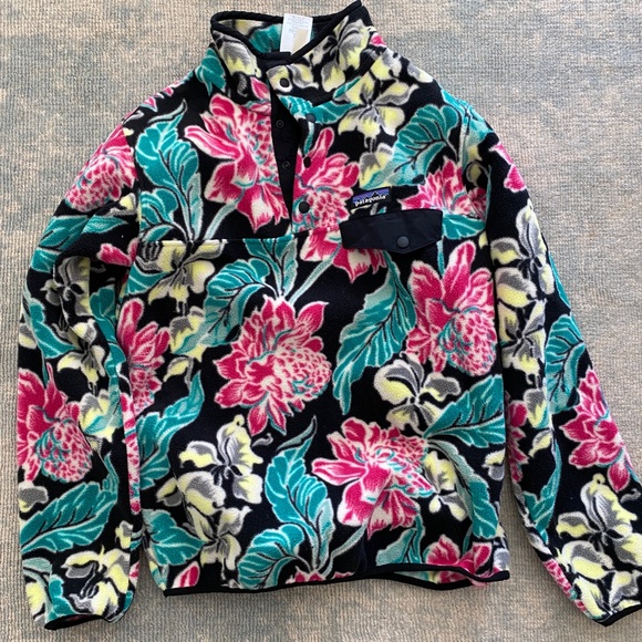 Patagonia Synchilla Fleece Pullover Tropical Print - Picture 5 of 5